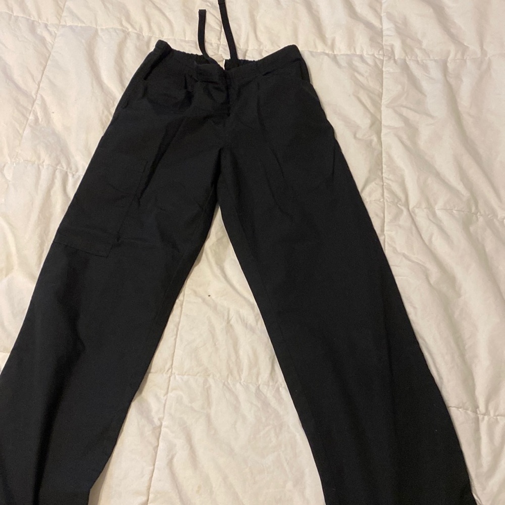 Black Scrub Pants